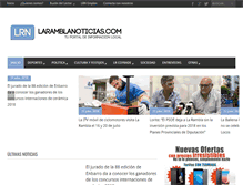 Tablet Screenshot of laramblanoticias.com